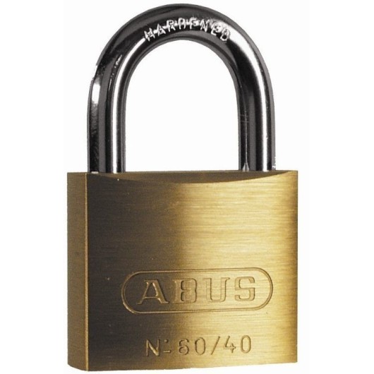 Candado Seguridad  25Mm Arco Corto Laton  Abus