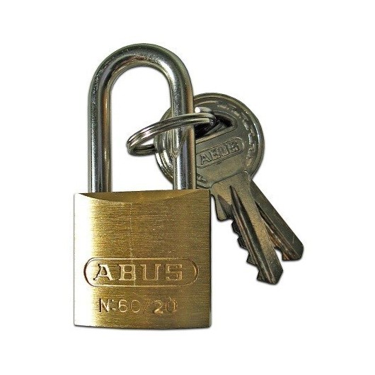 Candado Seguridad  25Mm Arco Largo Laton  Abus