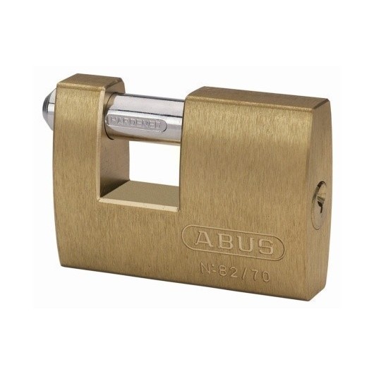 Candado Seguridad  70Mm Arco Rectangular Laton  Abus