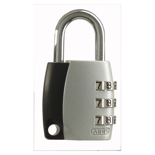 Candado Seguridad  20Mm Combinacion Programable Gris Abus