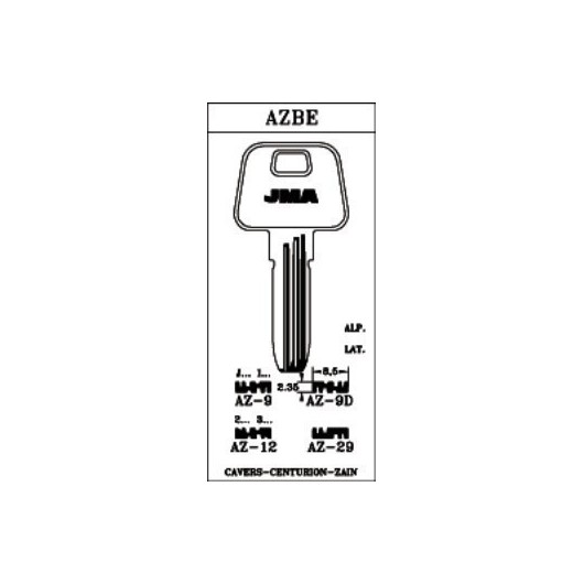 Llave Puntos En Bruto Jma Laton Az-29