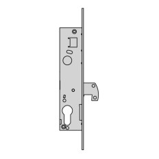 Cerradura Metalica Embutir 25X20Mm L4140.20.0 Inox Gancho Cisa