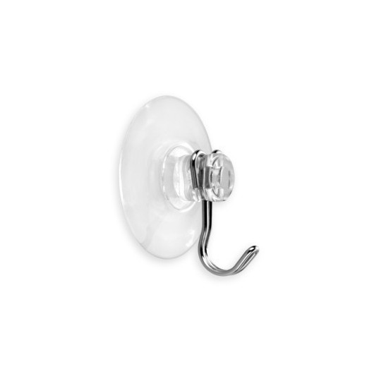 Colgador Hogar Ø 45X25Mm Ventosa Gancho Acero Inoxidable 1218-1- Inofix