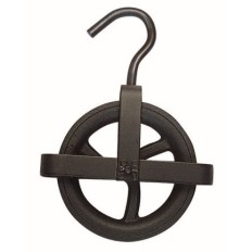 Polea Elevacion Pozo Ø 200 Mm Hierro Negro Kt