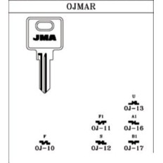 Llave Cilindro En Bruto Jma Acero Oj-12