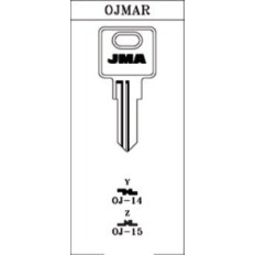 Llave Cilindro En Bruto Jma Acero Oj-14