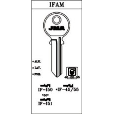 Llave Cilindro En Bruto Jma Acero If-I51