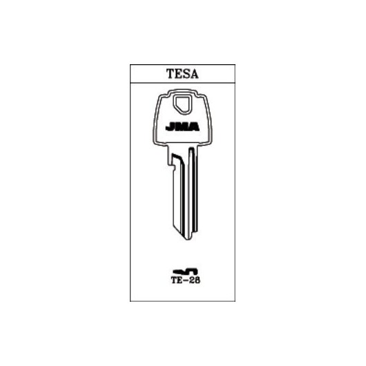 Llave Cilindro En Bruto Jma Acero Te-28