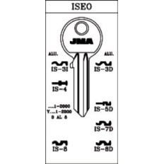 Llave Cilindro En Bruto Jma Acero Is-8D