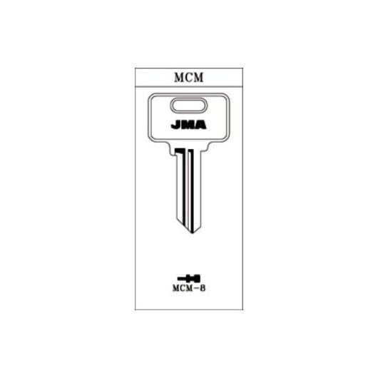 Llave Cilindro En Bruto Jma Acero Mcm-8