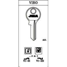 Llave Cilindro En Bruto Jma Acero Vi-2D