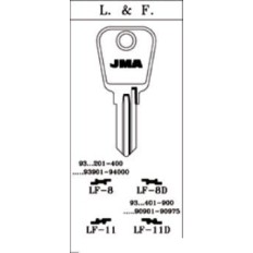 Llave Cilindro En Bruto Jma Acero Lf-11D