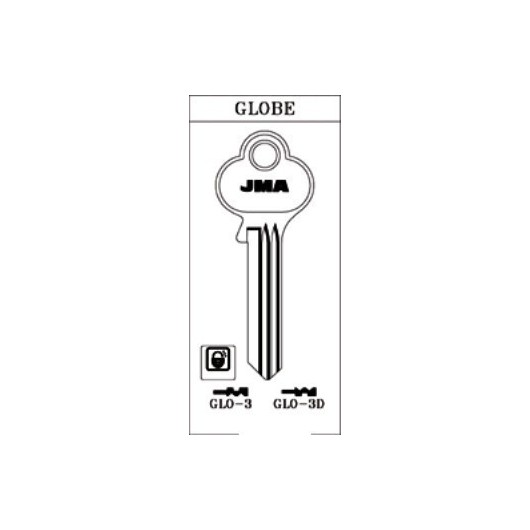 Llave Cilindro En Bruto Jma Acero Glo-3