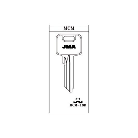 Llave Cilindro En Bruto Jma Acero Mcm-18D