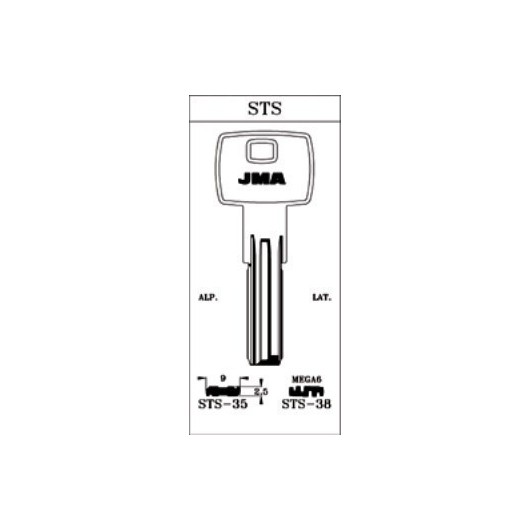 Llave Puntos En Bruto Jma Alpaca Sts-35