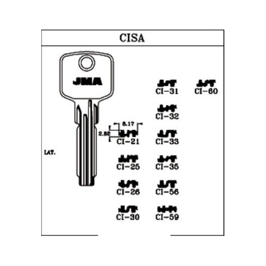 Llave Puntos En Bruto Jma Laton Ci-21