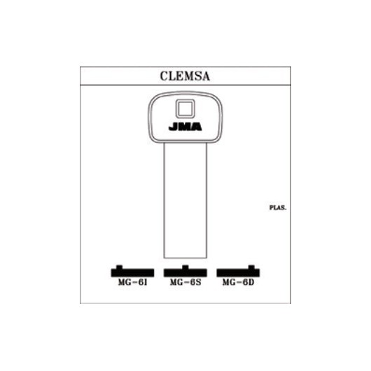 Llave Magnetica En Bruto Jma Mg-6S