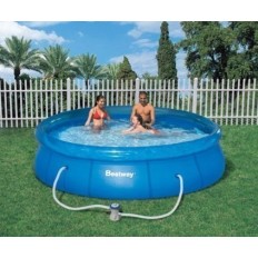 Piscina Pvc Circular 366X76Cm Cartucho 5377Lt 