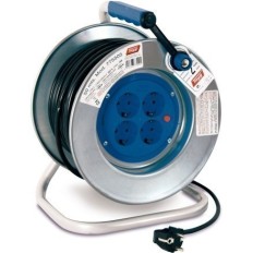 Enrollacable 3X1,5Mm 50Mt 3500V 255Mm 4T-Tt Termoestato Metal Tayg