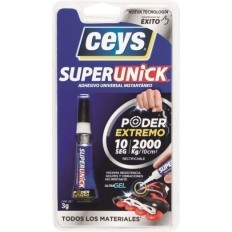 Adhesivo Instantaneo Flexible 3 Gr Unick Ceys