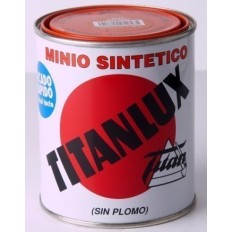 Minio Sin Plomo Sintetico 375 Ml Naranja Titan