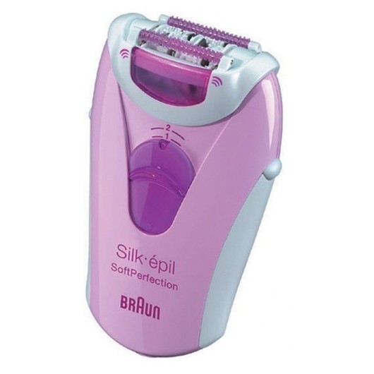 Depiladora Electrica  Recargable Femenina Soft Perfection Braun