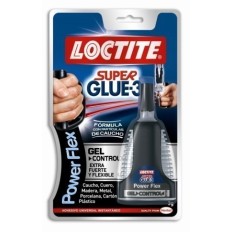 Pegamento Instantaneo Gel 3 Gr Super Glue3 Control Powerflex