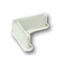 Pie Angulo Estanteria 40X40Mm P40 Plastico Blanco Simonrack 4 Pz