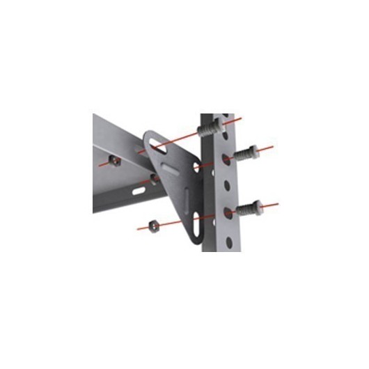 Escuadra Soporte Estanteria Acero Galvanizado Simonrack 8 Pz