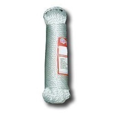 Cuerda Trenzada  06Mm Polietileno  Blanco H.Perio 20 Mt