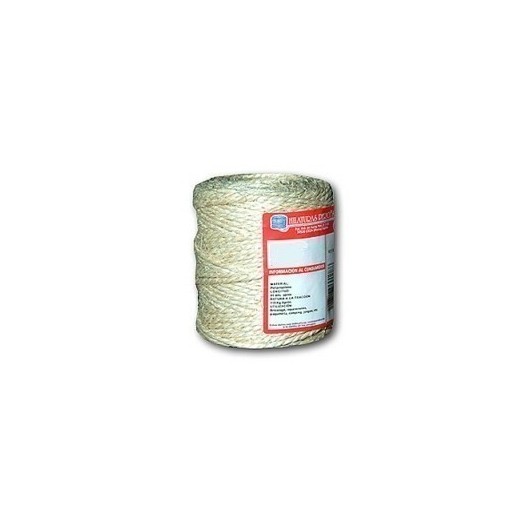 Cuerda Torcida 02,7Mm Sisal 2 Cabos H.Perio 35 Mt