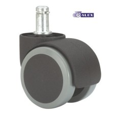 Rueda Giratoria Dble Silla Ofi 11X22 1-0497 Espiga 050Kg N/G Dk Al