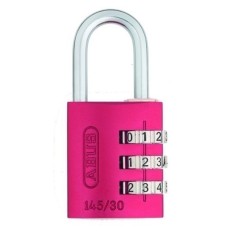 Candado Seguridad  30Mm Combinacion Programable Rojo Abus