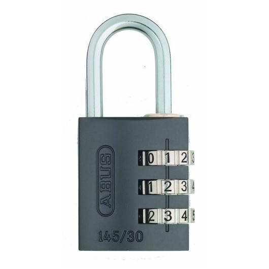 Candado Seguridad  30Mm Combinacion Programable Titanio Abus