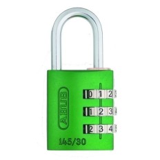 Candado Seguridad  30Mm Combinacion Programable Verde Abus