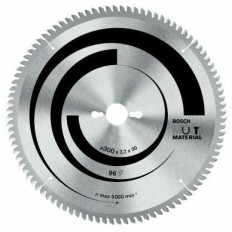 Disco Corte General Obra 96 Dientes 305X3,2X30 Mm Widia Bosch