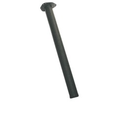 Pata Mesa 710X60Mm Redonda  Acero Negro 4 Pz
