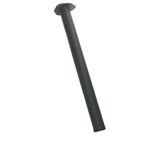 Pata Mesa 710X60Mm Redonda  Acero Negro 4 Pz