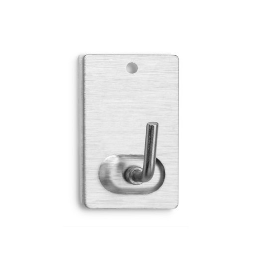 Colgador Hogar 41X25X17Mm Adhesivo Inox  2040-1+ Inofix 2 Pz