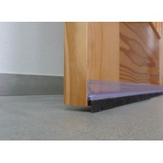 Burlete Bajo Puerta 100Cm Adhesivo Flecos Pvc Rigido Tra Burcasa