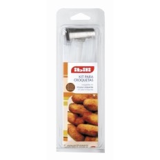 Molde Cocina Croquetas 24Cm Inox Ibili