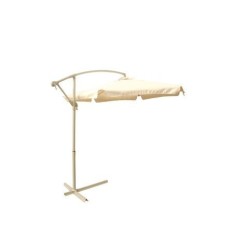 Parasol Jardin 3Mt Lateral Aluminio Beige 