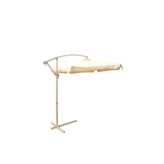 Parasol Jardin 3Mt Lateral Aluminio Beige 