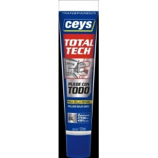 Adhesivo Sellador Polimero 125 Ml Transparente Total Tech Xpress Ceys