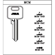 Llave Cilindro En Bruto Jma Acero Mcm-26