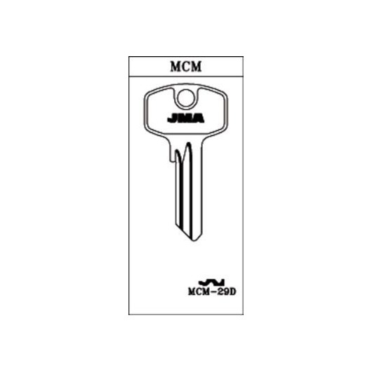 Llave Cilindro En Bruto Jma Acero Mcm-29D