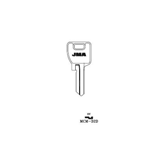 Llave Cilindro En Bruto Jma Acero Mcm-32D