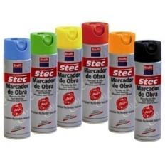 Marcador Pintura Permanente 650 Ml Rojo Spray 