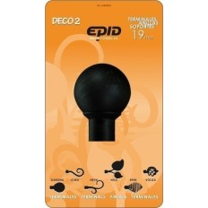Terminal Barra Cortina 19Mm Met Ne Garona Epid