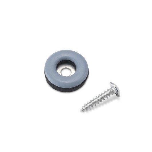 Deslizador Mueble  6,5Xø22Mm Patin Tornillo Ptfe Inofix 4 Pz